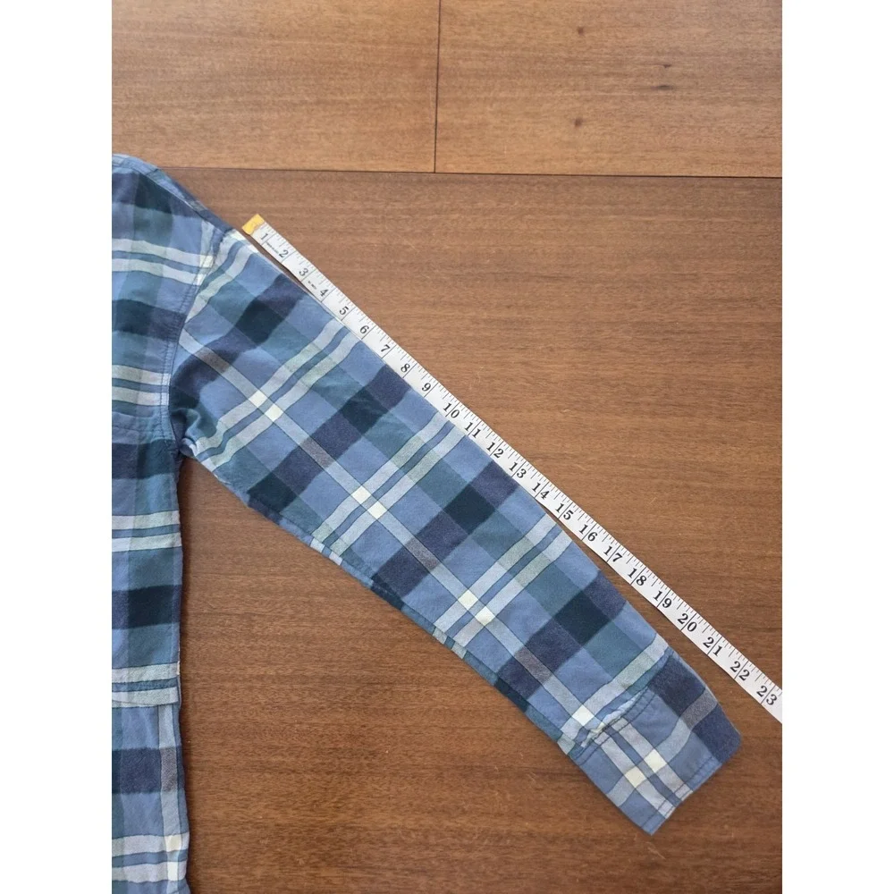Free People Loveland Plaid Shirt Women's Med Oversized Frayed Hem Sexy Boyfriend